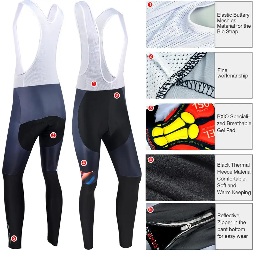 BXIO Теплая Флисовая одежда для велоспорта зимняя теплая велосипедная на молнии с