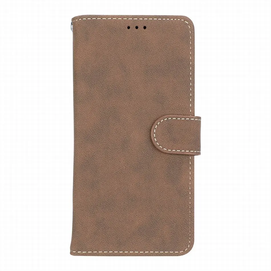 Beige C Plain Wallet Cover For Bags LG Stylo 4 5 Q8 G8 ThinQ K40 K12 Card Slot Couqe Man Leather Phone Case Zipper Flip Funda DP27H - Цвет: Beige C