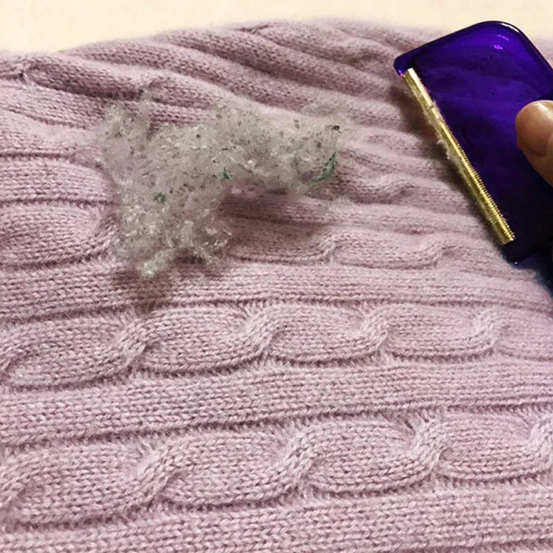

Hairball Cleaning Tool For Cashmere Sweater Knitted Fabrics Plastic Copper New