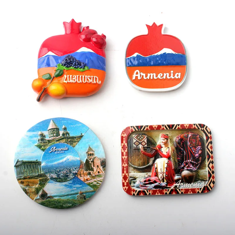 Армянский 3D резиновый магнит на холодильник наклейка кантри Туризм Сувенир
