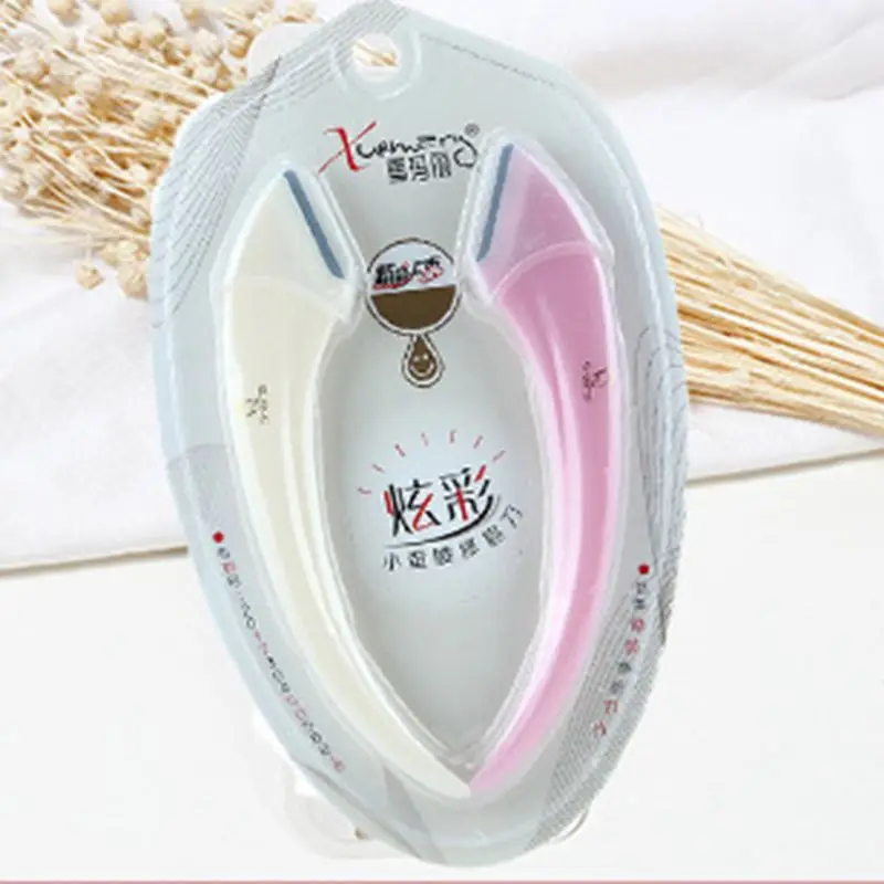 2 шт./компл. мини бритва для бровей Meniscus формовочный Нож Бритва Лезвие из