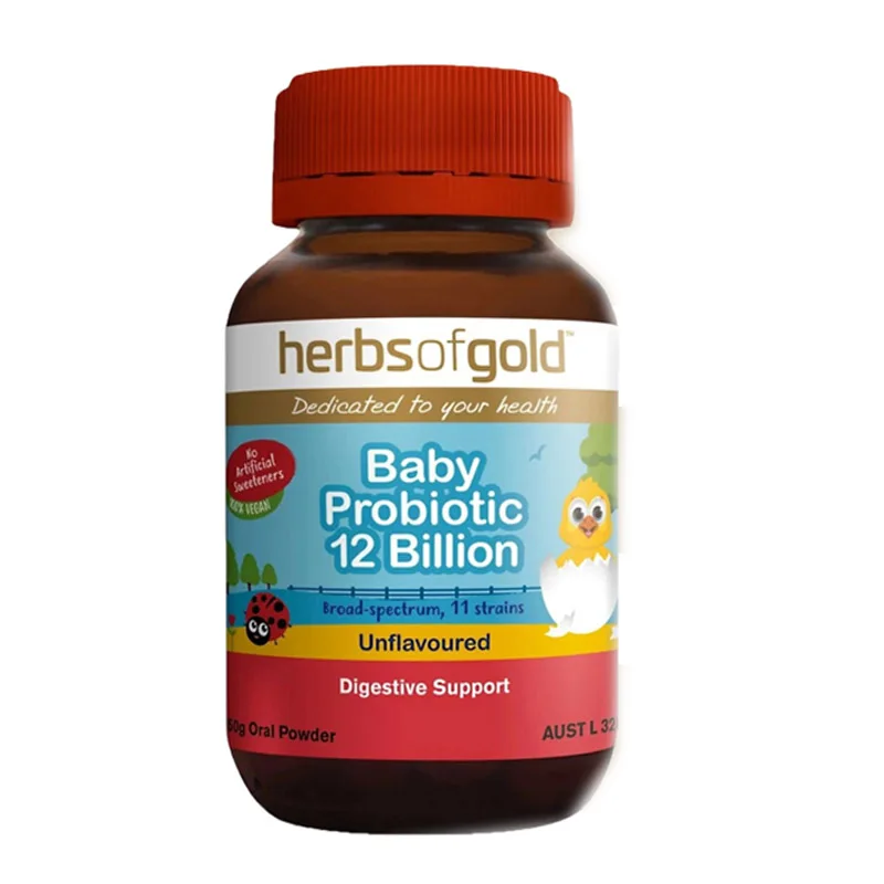 HerbsofGold Infant Strong Bacteria 50g/Bottle Free Shipping