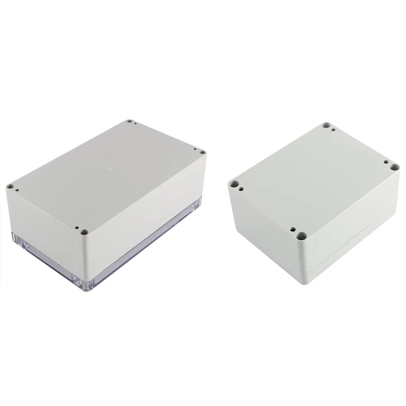 2x водонепроницаемый пластиковый электронный корпус проектная коробка 115x90x55 мм и