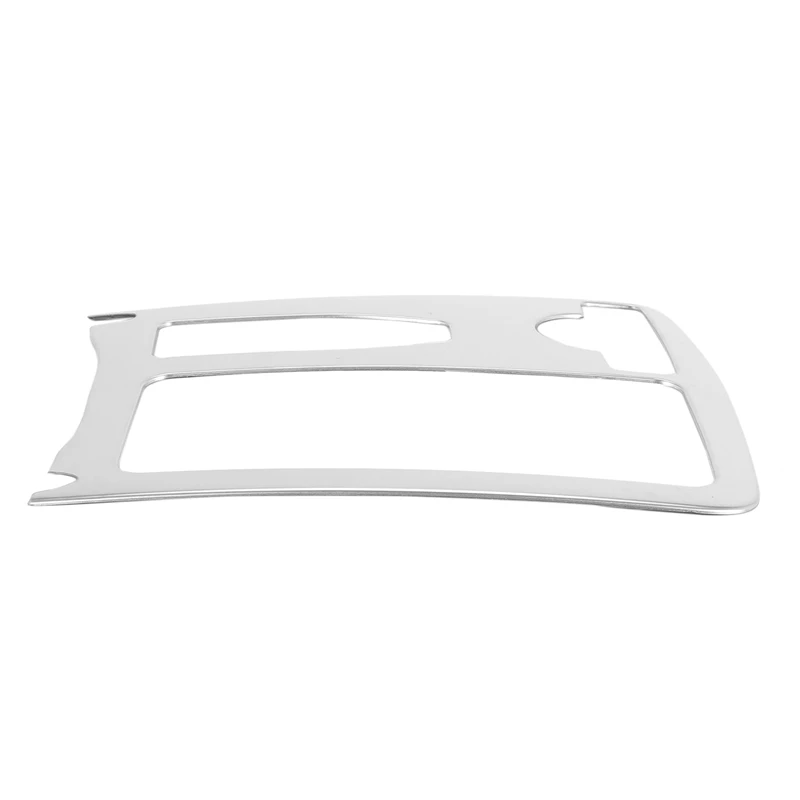 Стайлинг автомобиля интерьер наклейка из нержавеющей стали держатель стакана