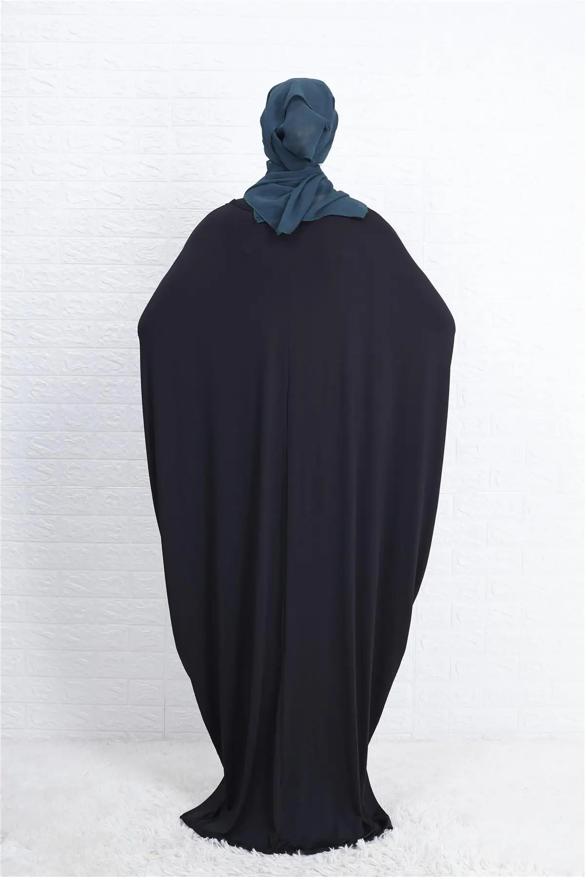 Мусульманское женское длинное платье абайя джилбаба кафтан рукав летучая мышь