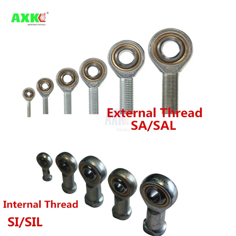 

SI SIL 5 6 8 10 12 14 16 18 20 22 25 TK metric male left, female right hand thread rod end Joint bearing