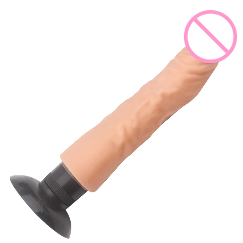 Женская мастурбация мягкий фаллоимитатор пенис Вибрация G spot массажер флирт секс