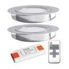 Светодиодный мини-прожектор уличный потолочный светильник IP65 для ванной комнаты, ультратонкий прожектор, встроенный светильник 3 Вт + 110 В 220 В, Тонкий драйвер