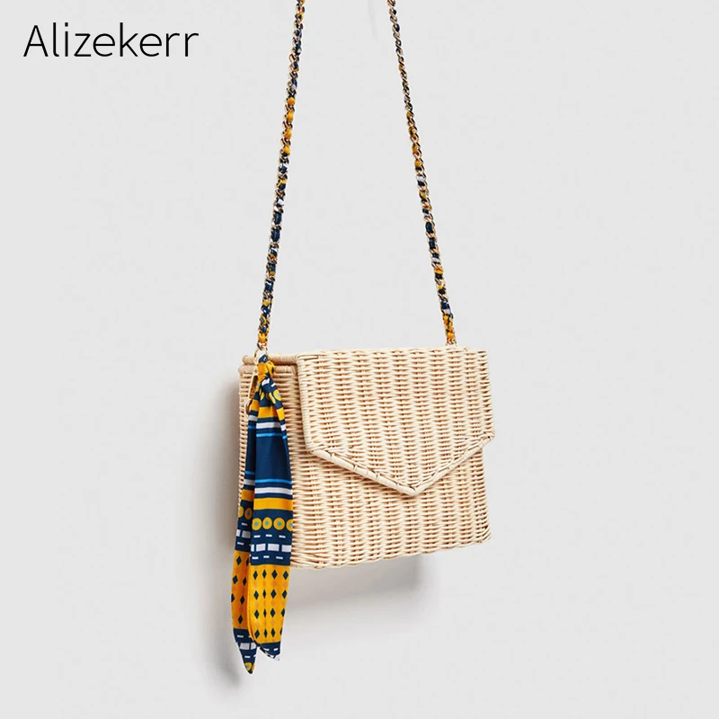 Летняя Пляжная Сумка для женщин винтажная Новая Элегантная сумка через плечо