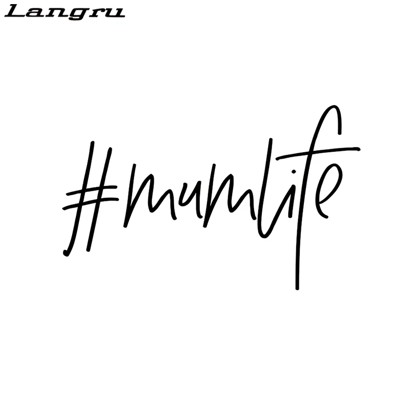 # MUMLIFE Автомобильная виниловая наклейка качественная Наклейка на окно Забавная