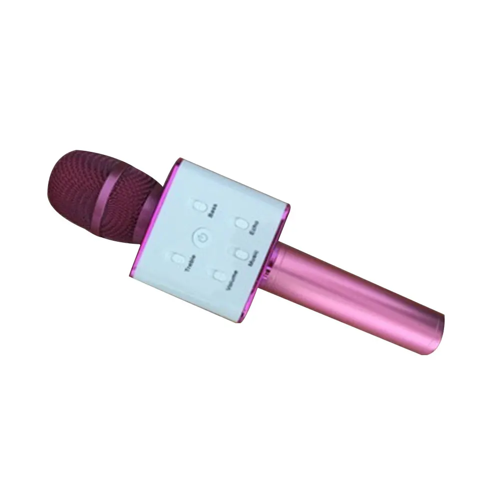 Беспроводной Bluetooth-микрофон Travor Q7 новый ручной микрофон для караоке USB-плеер KTV |