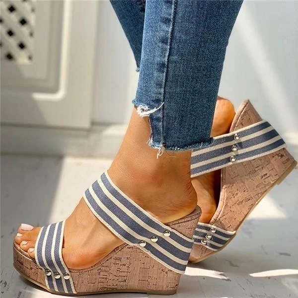 Большой Размеры Большие размеры 35-43 и выше женские туфли на танкетке Туфли