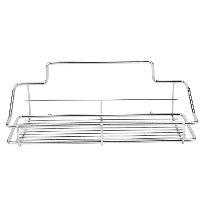

Bathroom Shelf, Wall Mounted Shower Caddy Traceless Adhesive, No Drilling Storage Organizer Rack Stainless Steel Kitchen, Bathro