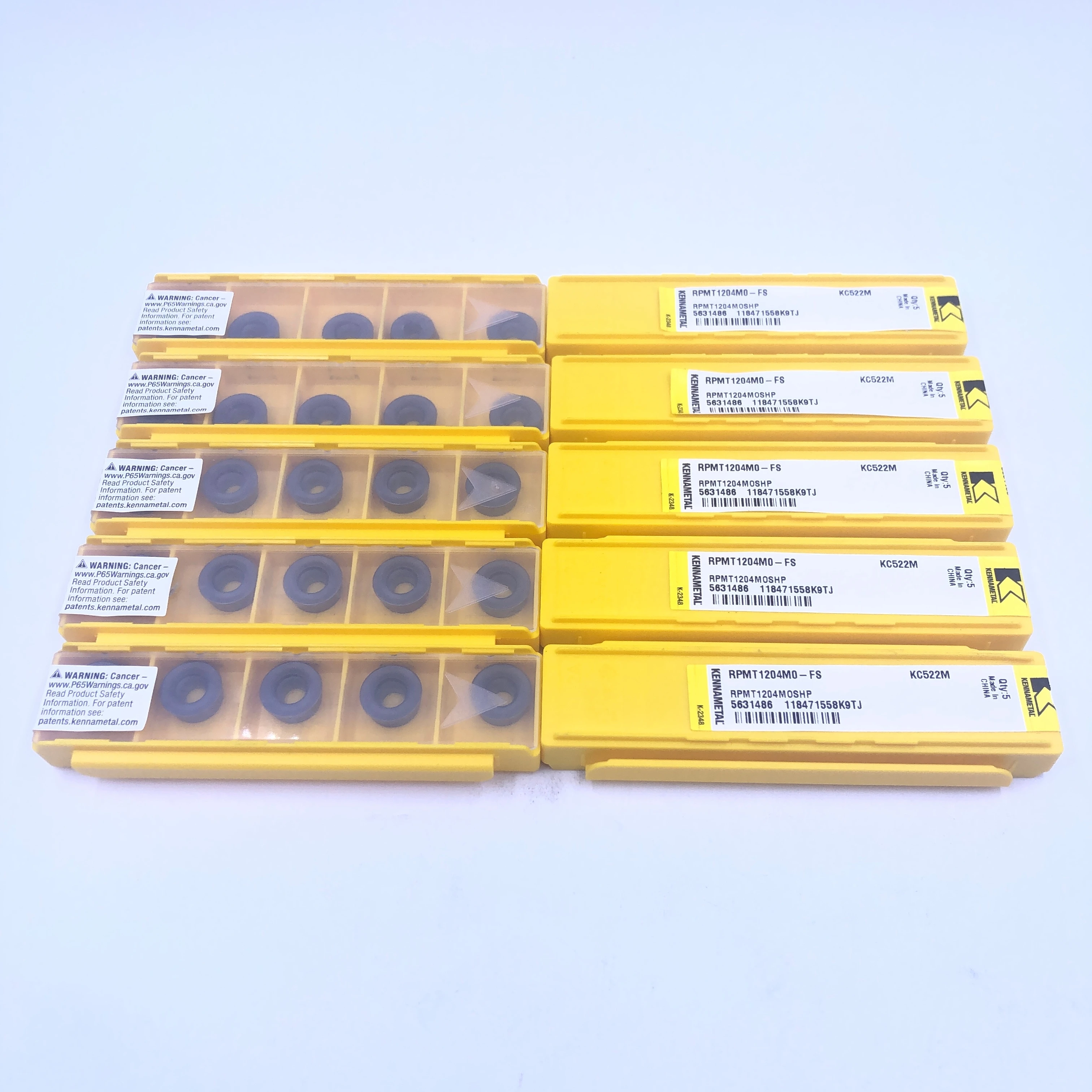 RPMT1204MO-FS KC522M оригинальные карбидные вставки Kennametal Токарные токарные инструменты