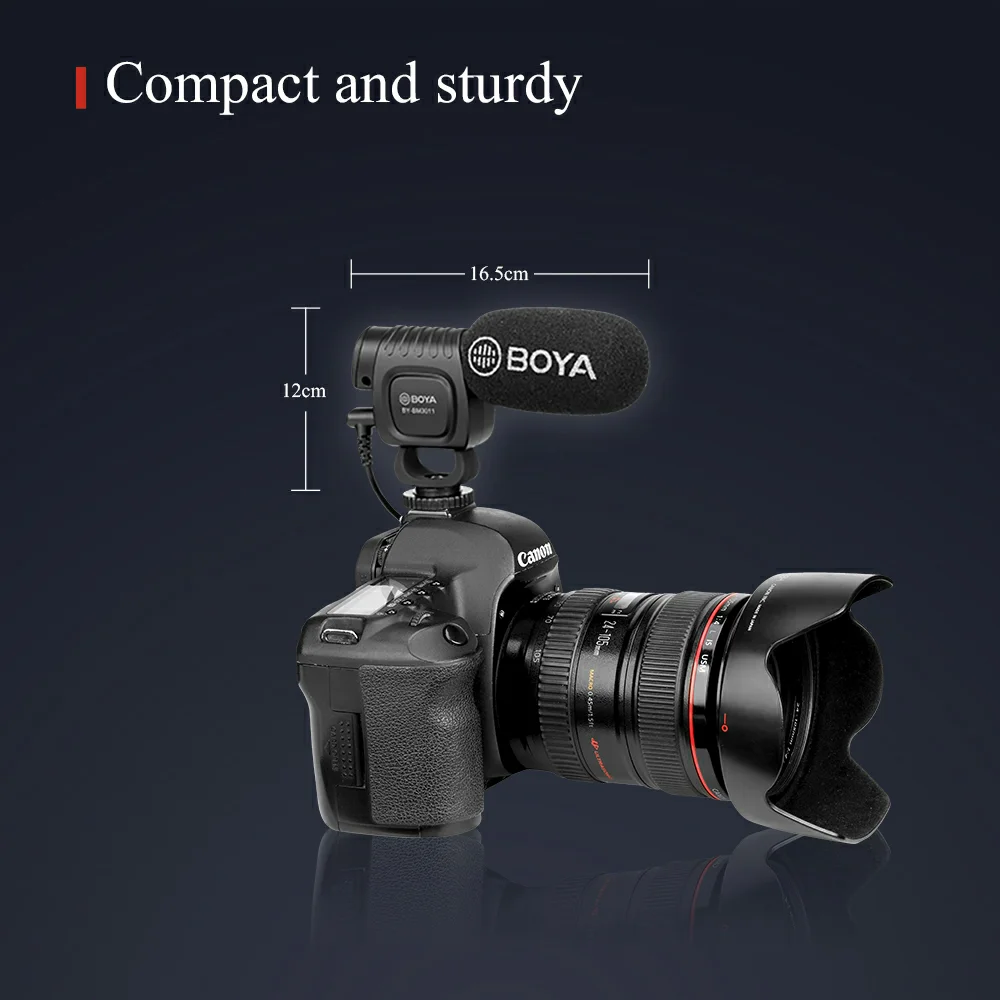 BOYA BY-BM3031 микрофон суперкардиоидный конденсаторный интервью емкостный микрофон камера видео микрофон для Canon Nikon sony DSLR видеокамеры