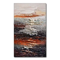 no framed hand painted heavy textured palette knife abstract oil painting on canvas hand painted wall art acrylic artwork for h