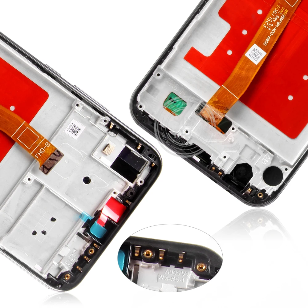 Для HUAWEI P20 Lite дисплей ЖК Сенсорная стеклянная панель Замена для Huawei Nova 3e рамка