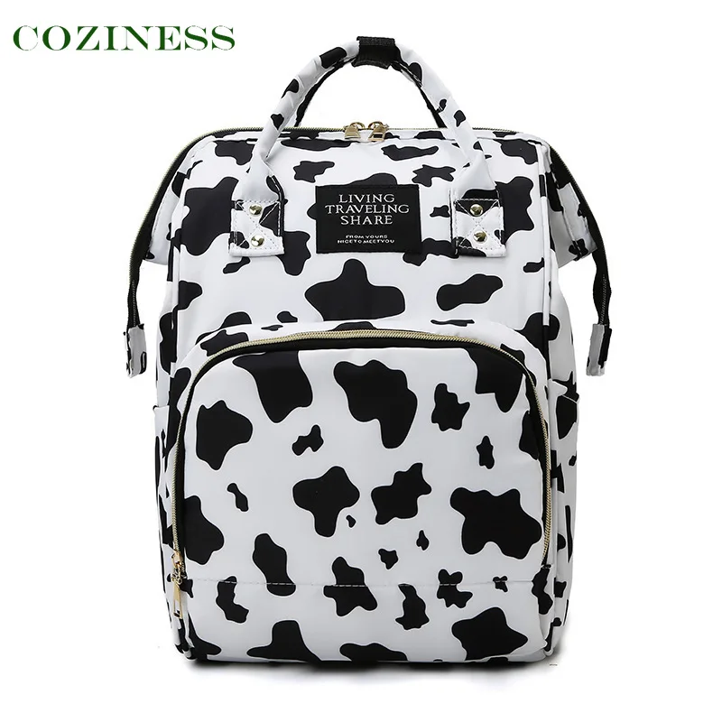

COZINESS Folding Portable Baby Crib Bed Mommy Bag Backpack Waterproof Maternity Nappy Bag Stylish Folding Crib Nappy Bags