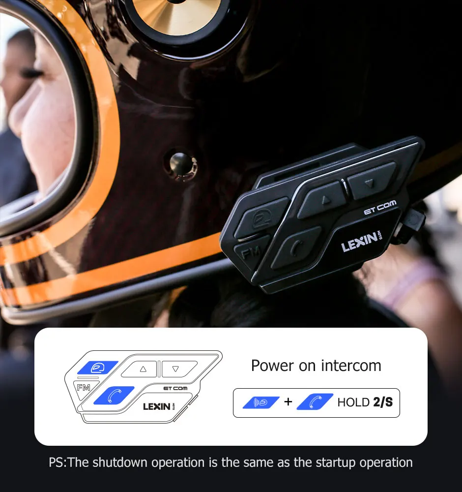 LEXIN 2 шт. ET COM 1200 м BT мотоцикл шлем Bluetooth гарнитуры для всадники Intercomunicador 5 0 с 800 мА/ч