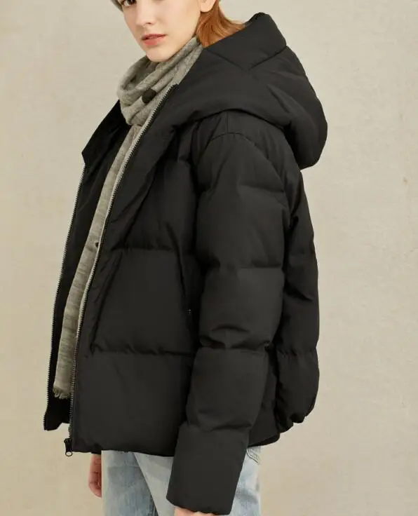 

Short Women Winter Down Jacket Hooded Warm Duck Down Jacket Coat Winter Jacket Coat Any Size