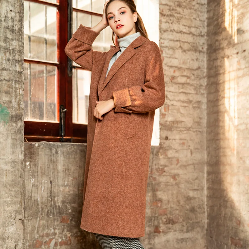 Кашемировое пальто женское пальто Vadim Veste Manteau Femme Hiver Abrigos Bayan Kaban Dames Jassen зимняя мантель Damen Gothic Zzh004