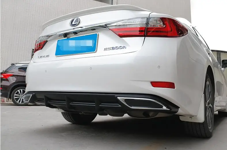 Для Lexus ES250 ABS задний бампер диффузор протектор для 2018-2019 ES200 ES350 Комплект кузова