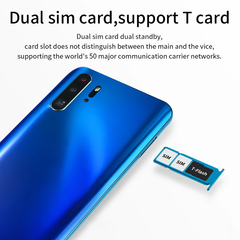 Android мобильный телефон 6 3 &quotFace ID HD экран 6G + 128G rom 8MP 16MP четырехъядерный 2000mAh 5MP