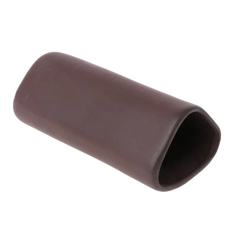 Треугольная форма глиняный горшок рыбки домик для креветок банок аквариум