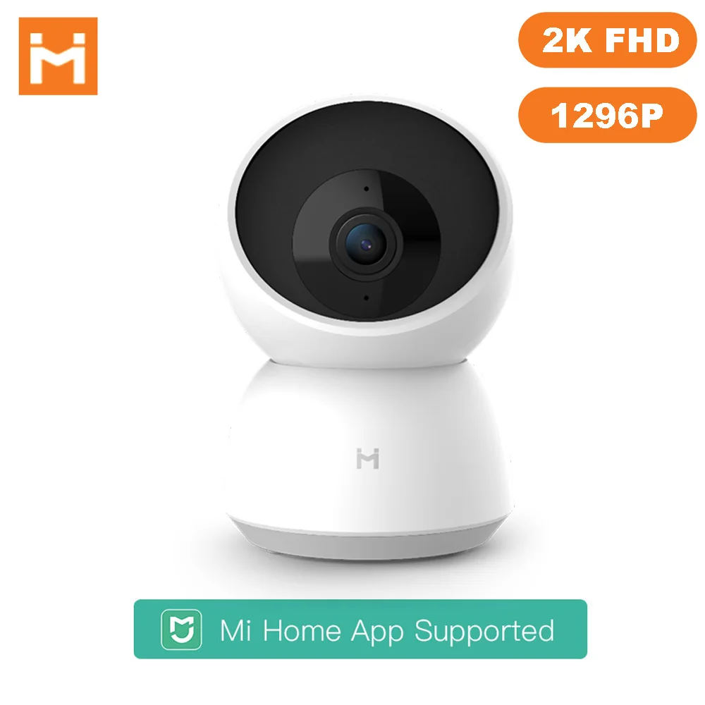 Камера xiaomi с углом обзора 360 градусов Wi Fi камера ночного видения умная mi 2K веб для