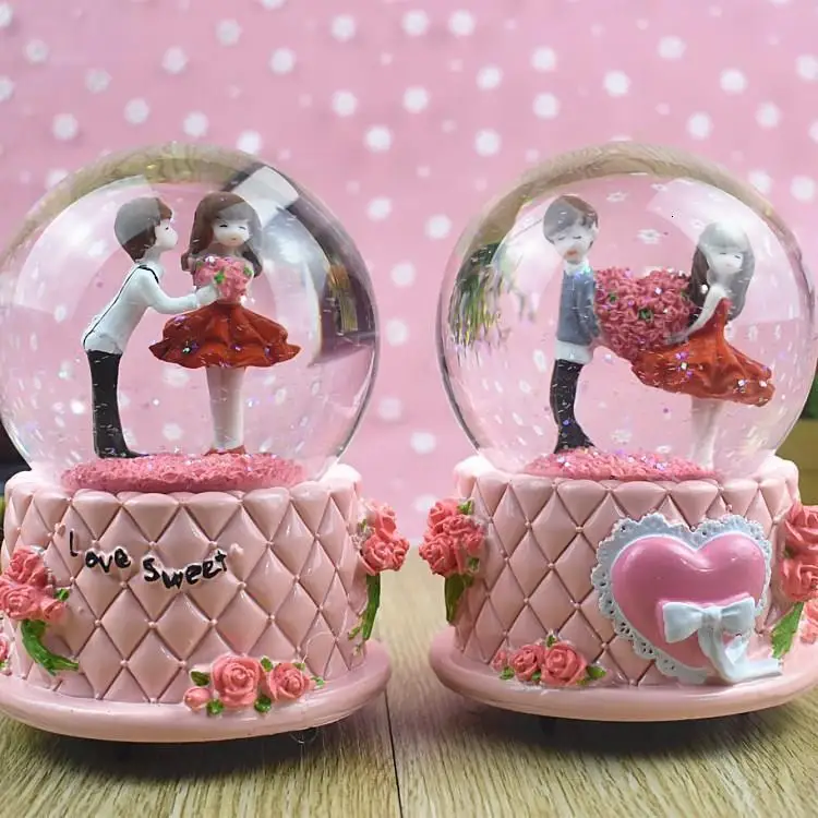 Музыкальная музыкальная шкатулка Carillon Scatole Musicali Muziekdoos Snow Globe Caja De Musica Carousel Boite A Musique Music Box