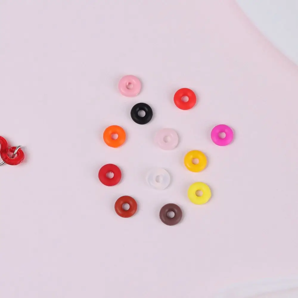 Обнаженное нескользящее 12-цветное клеммное кольцо аксессуар для снасти бусины
