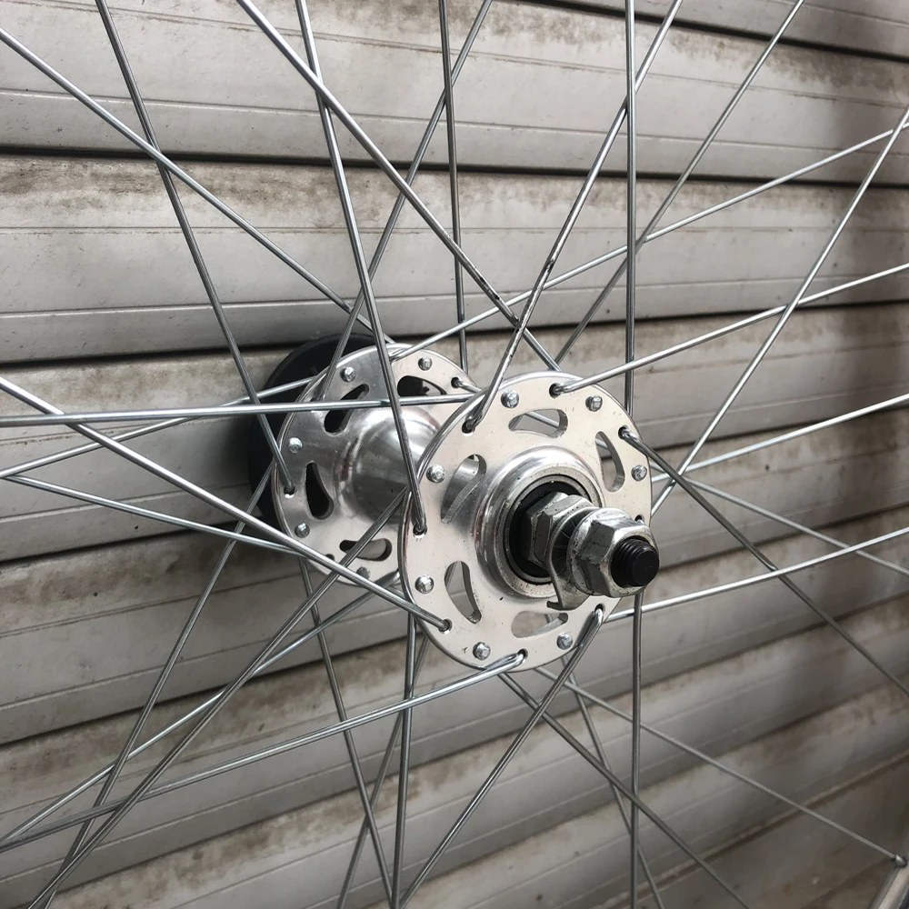 Обод колеса для велосипеда fixie с шинами серебристого цвета 20 мм 700C обод