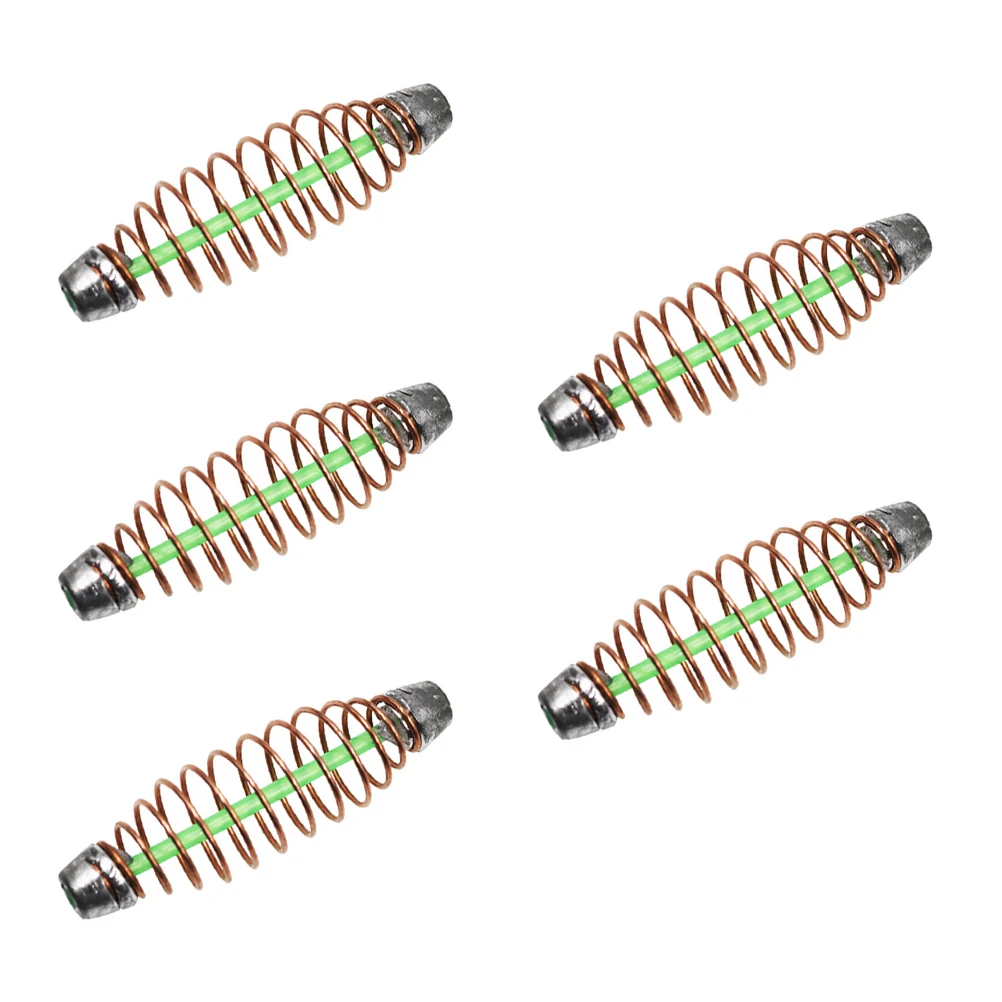 

5pcs Bait Thrower Fishing Feeder Fishing Nest Device Fishing Accessories