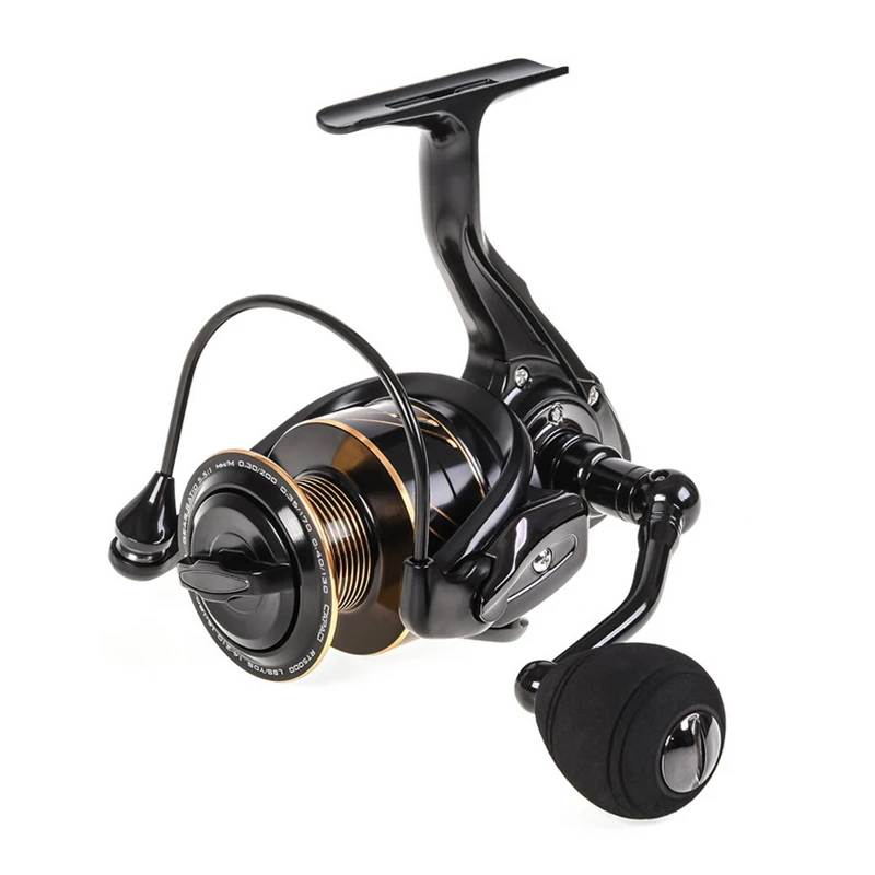 

CAPACI Spinning Wheel Reel 1 Bearing Ball Metal Rocker Line Cup Fishing Line Wheel Sea Fishing Gear