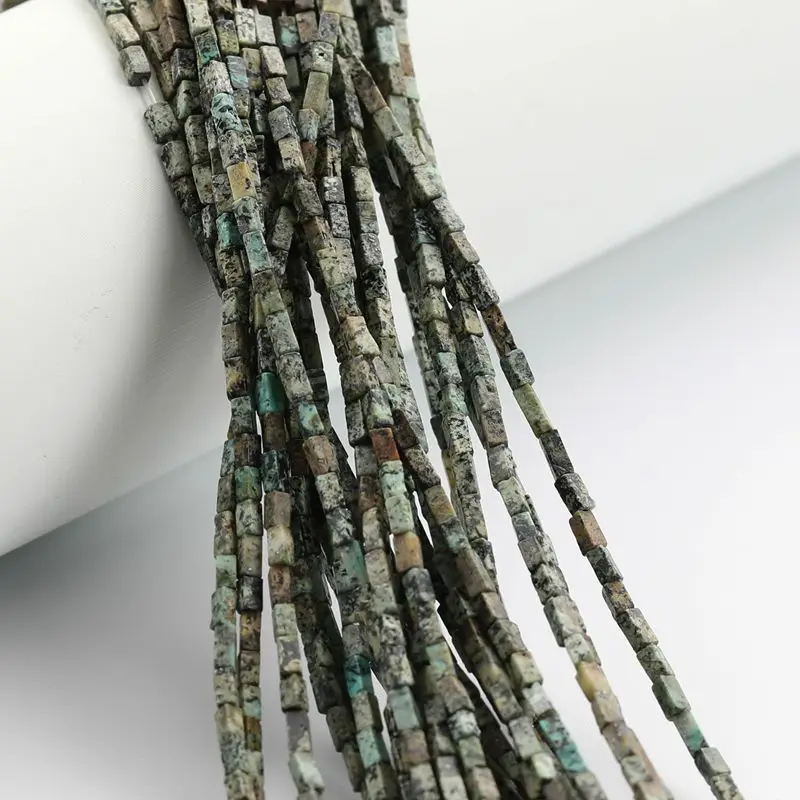 2x4 мм Новые африканские бирюзовые Лабрадорит тигровый глаз зеленый авантюрин