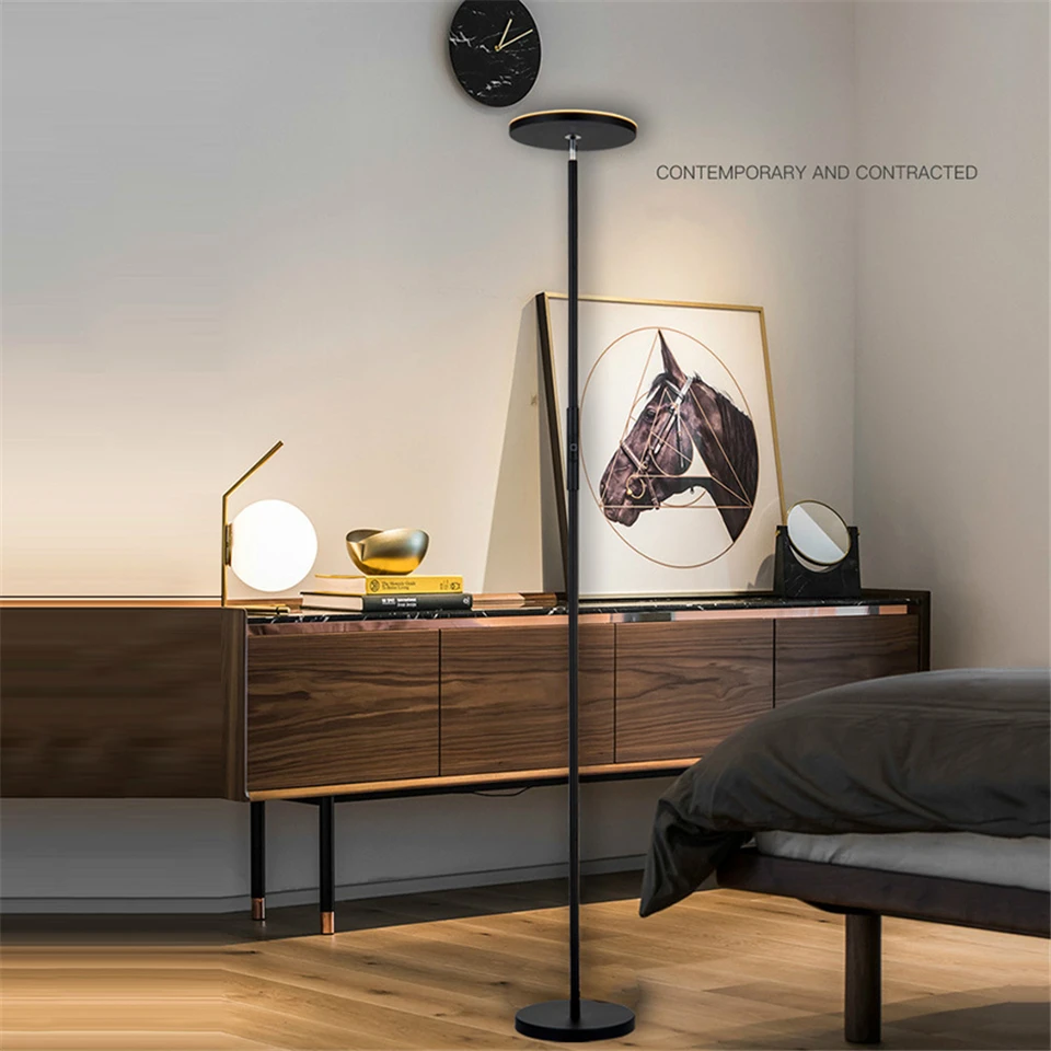 Современная напольная Светодиодная лампа в минималистском стиле напольный