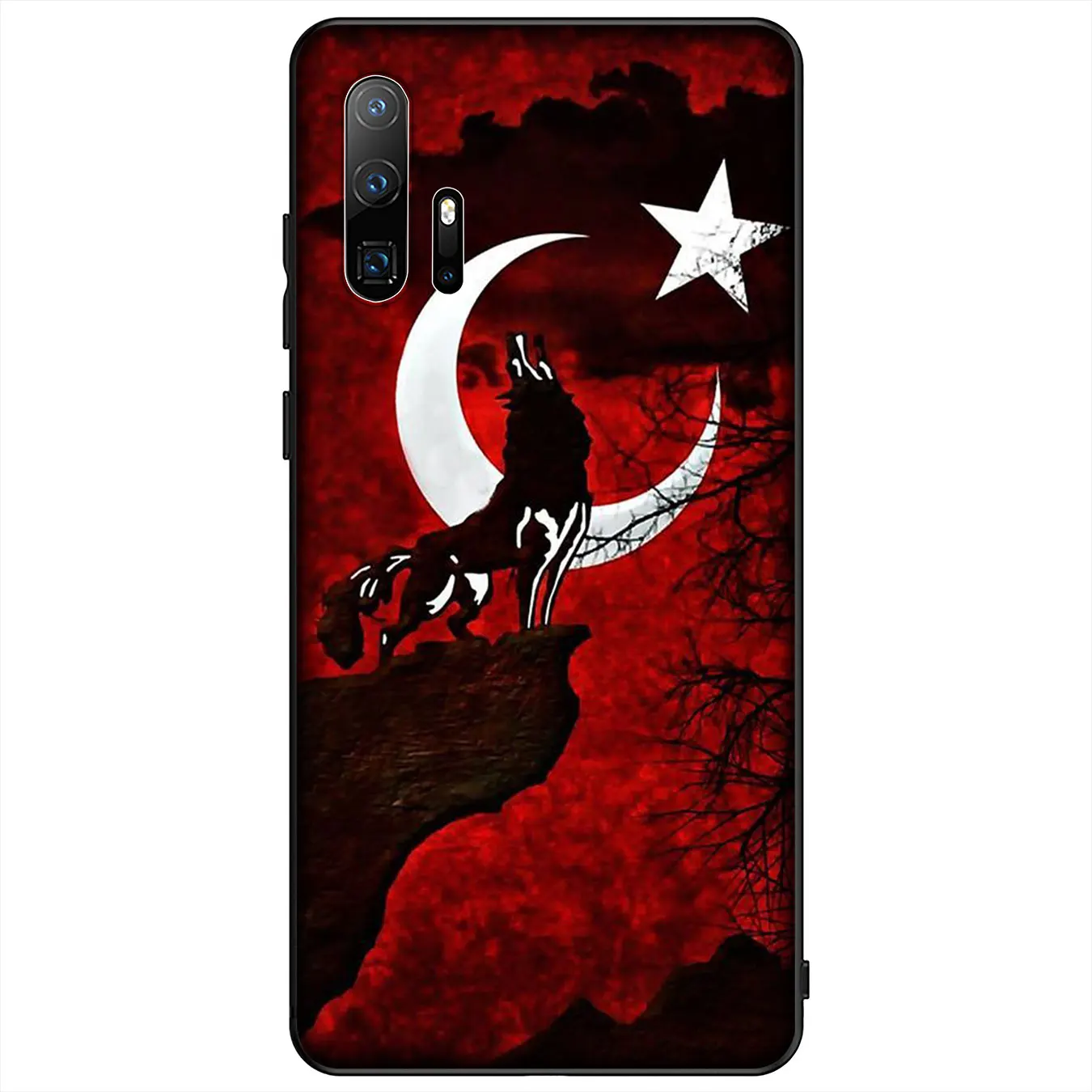 Мягкий силиконовый чехол IYICAO с изображением турецкого волка для Huawei Y9 Y7 Y6 Prime 2019