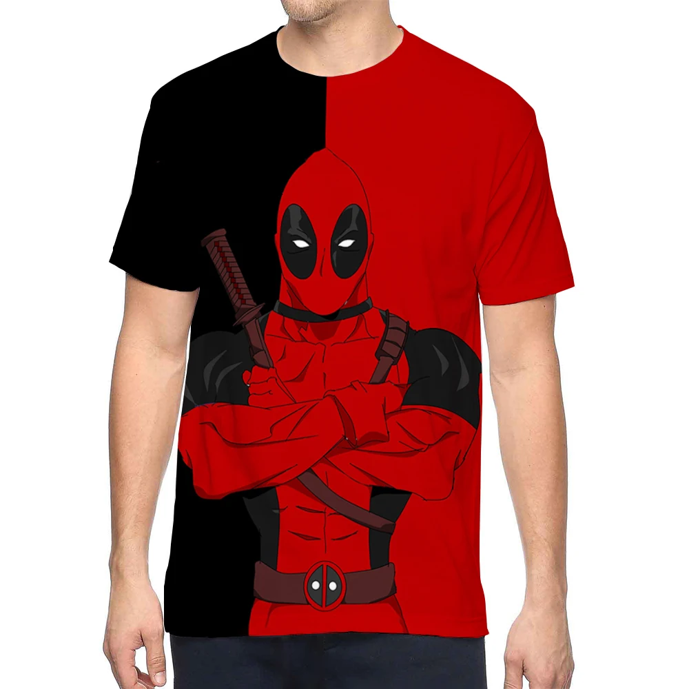Новая мужская футболка с принтом фильма Супергерои одежда на заказ короткими