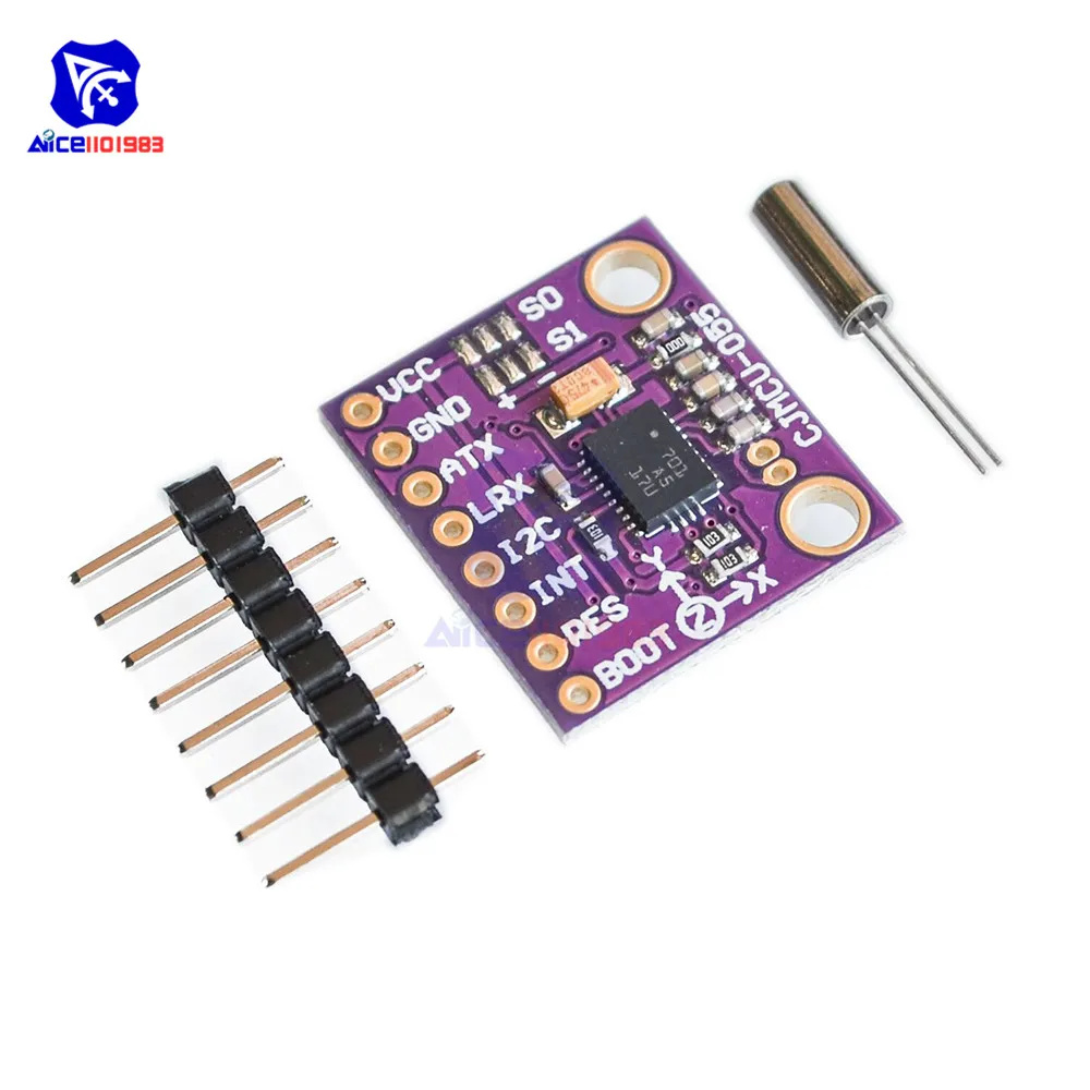 

diymore CJMCU-055 MCU+9DOF BNO055 Intelligent 9-Axis Attitude Sensor Module 14-Bit Accelerometer I2C UART Interfaces for Arduino