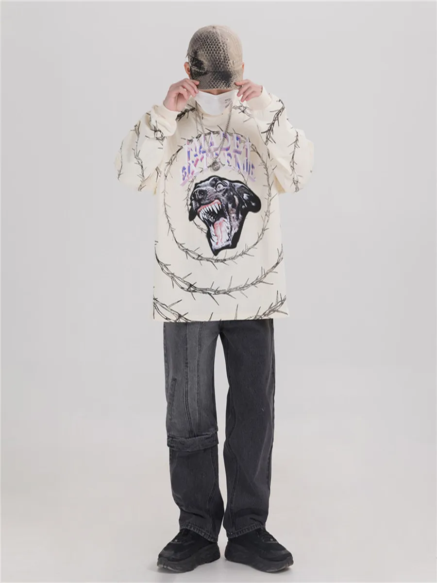 

Men Woemn Oversized Hoodie Streetwear Sweatshirt Male Clothing Sweatshirts Hip Hop Print The New 2021 The Letter Circular