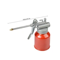 high pressure machine oil can 350ml plastic hose resistant to copper tip nozzle oiler oil spray bottle nozzle machine oil pot