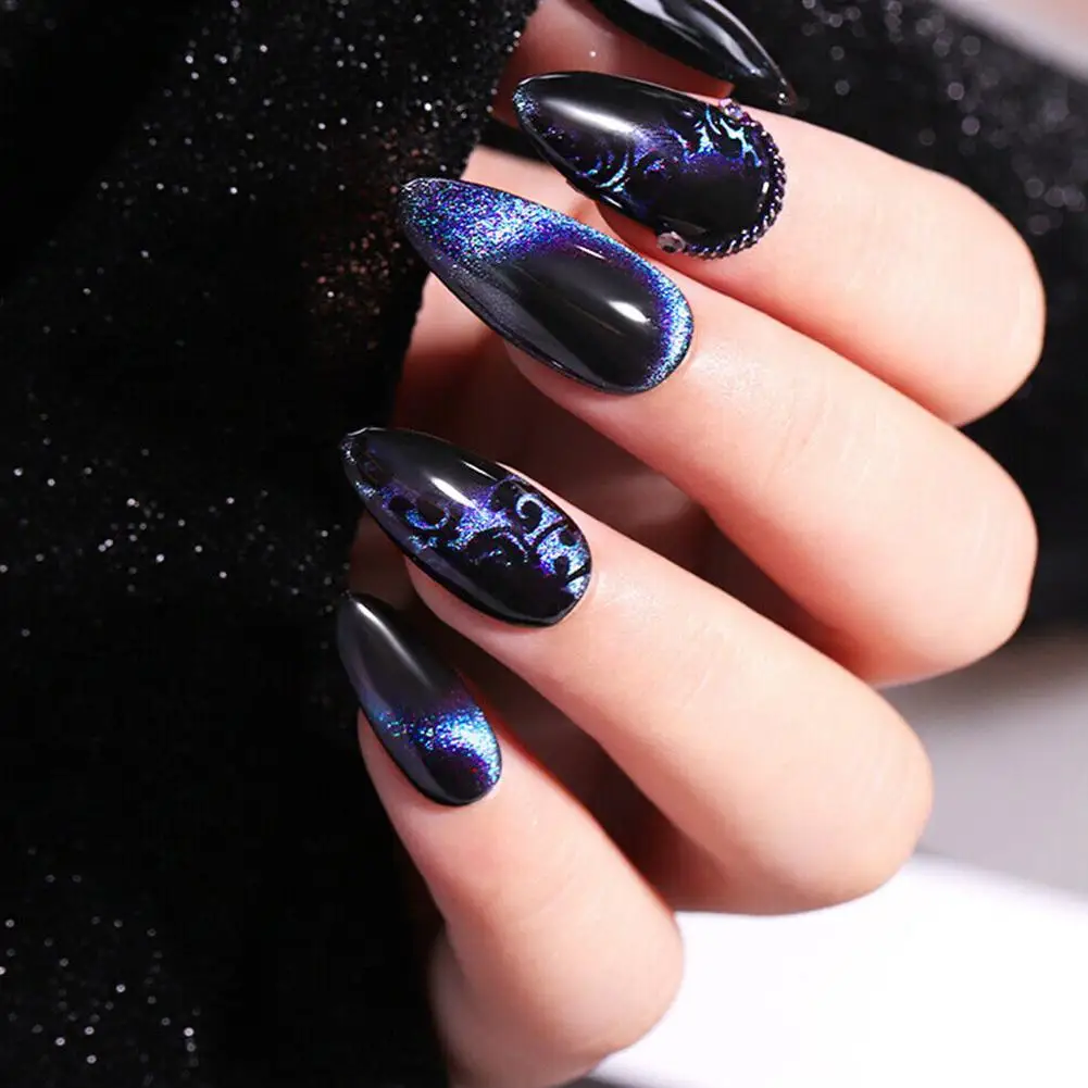 Градиент 5D Магнитный УФ-гель для ногтей 8 мл глаз хамелеона кота Ультрафиолетовый