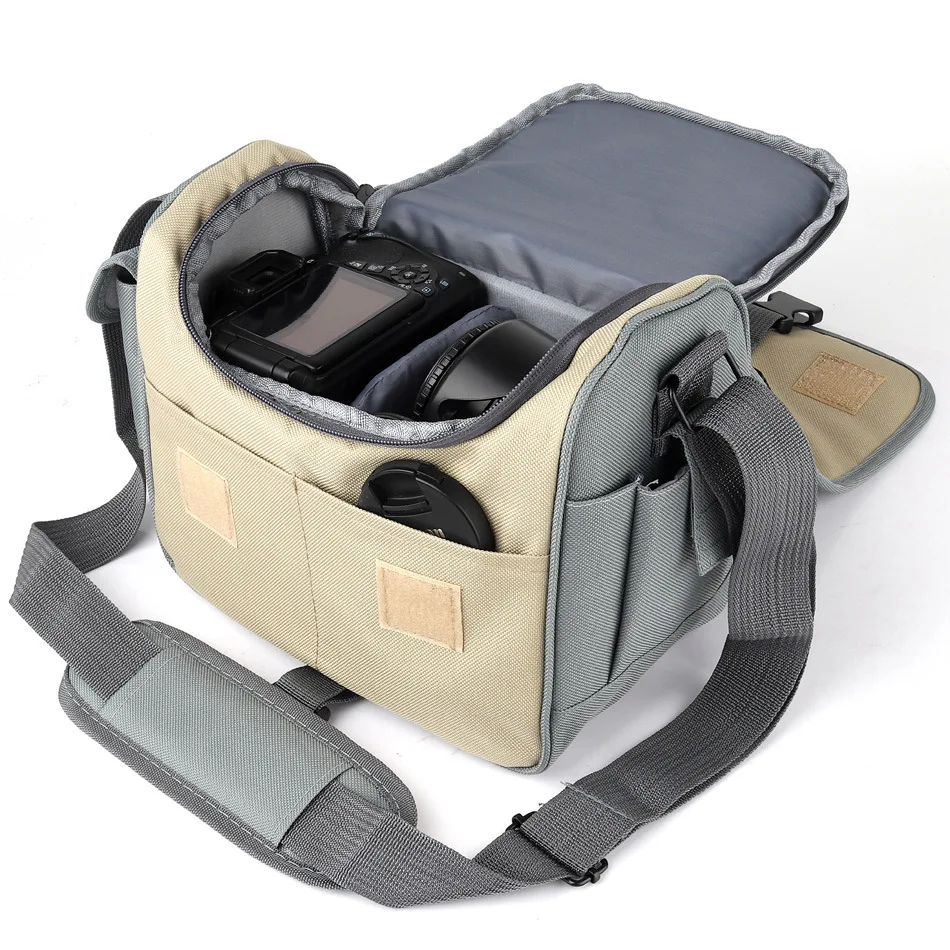 Сумка на плечо для DSLR-камеры модная Водонепроницаемая ударопрочная сумочка