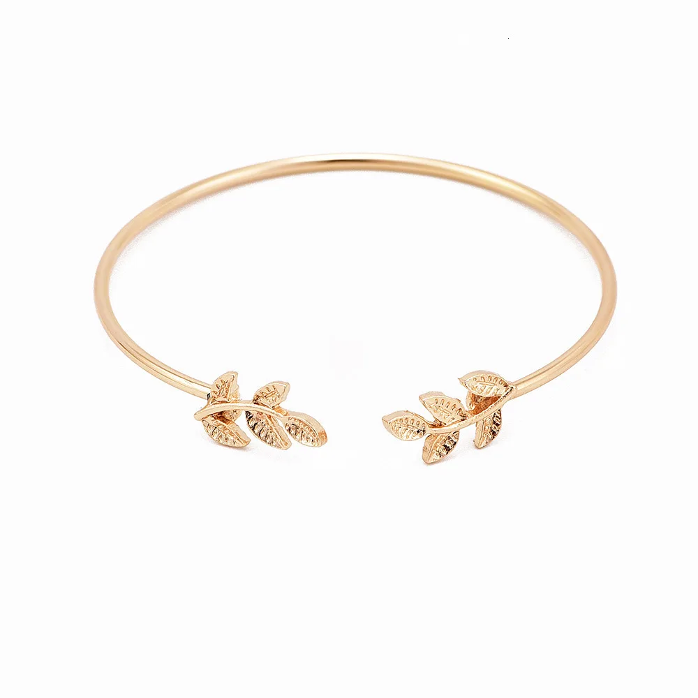 Meyfflin, 11 видов стилей, панковские браслеты-манжеты и браслеты для женщин, ювелирные изделия, Модный золотой цвет, закрученный узел, Открытый браслет, подвески, бижутерия