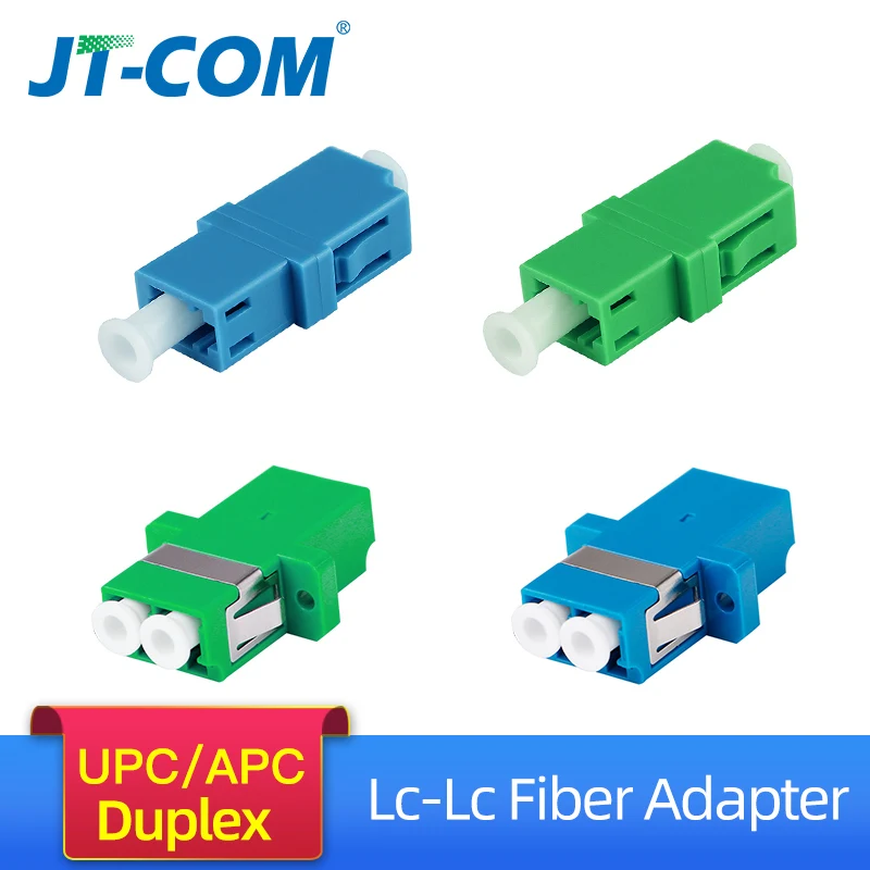LC APC Simplex SingleMode FTTH fiber adapter LC UPC SM optical fiber optic connector Multimode dupex fibra optica coupler lc lc dx sm fiber adapter connector duplex lc upc flange connector ftth fiber optic adapter