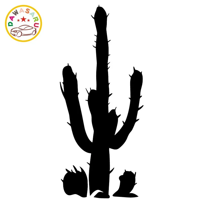 Стикер для автомобиля растительный кактус растение мультяшный стикер наклейка