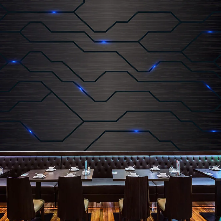 3D научная фантастика VR-музей декор для отеля настенная роспись игровой зал