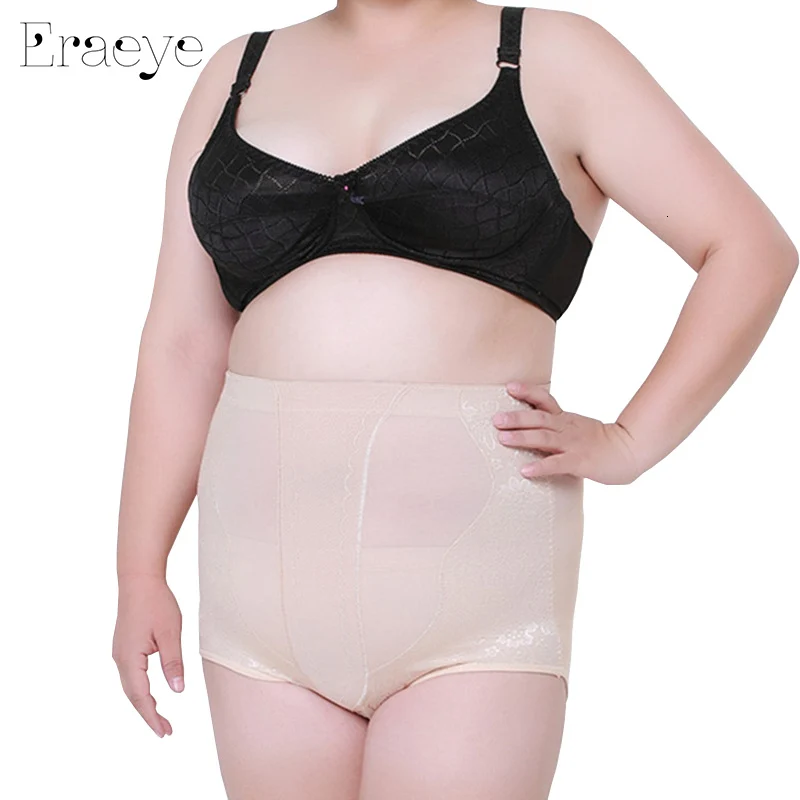 ERAEYE плюс жир Высокая талия Нижнее белье брюшные брюки контроль попа-лифтинг