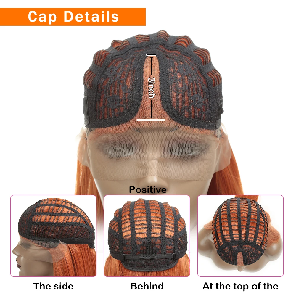 Длинные прямые парики для косплея средняя часть 13X3 кружевные передние