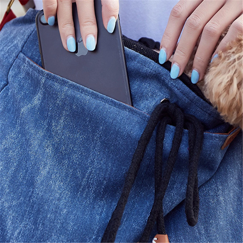 Дорожная сумка для переноски маленьких собак слинг плечевой ремень